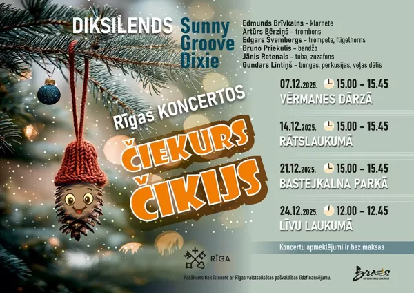Koncertu afišas dizains