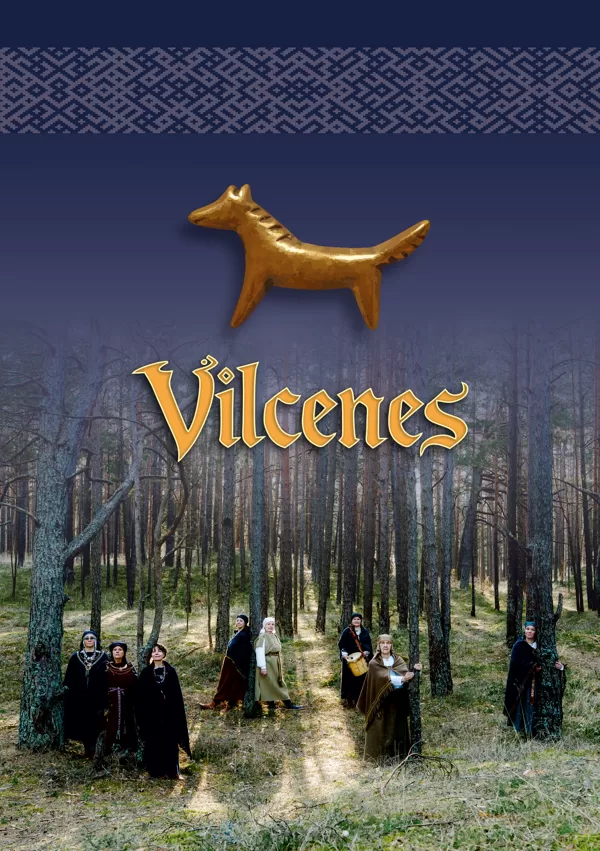 Brošūra sievu kopai "Vilcenes", dizains, makets drukai